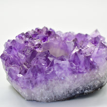 Load image into Gallery viewer, Amethyst Crystal Druzy Candle Holder - Wicca Witchcraft Spells Incantations Divination
